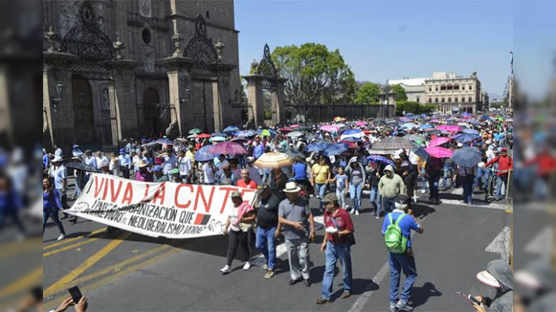 Comienza jaloneo por la dirigencia del CNTE azul 