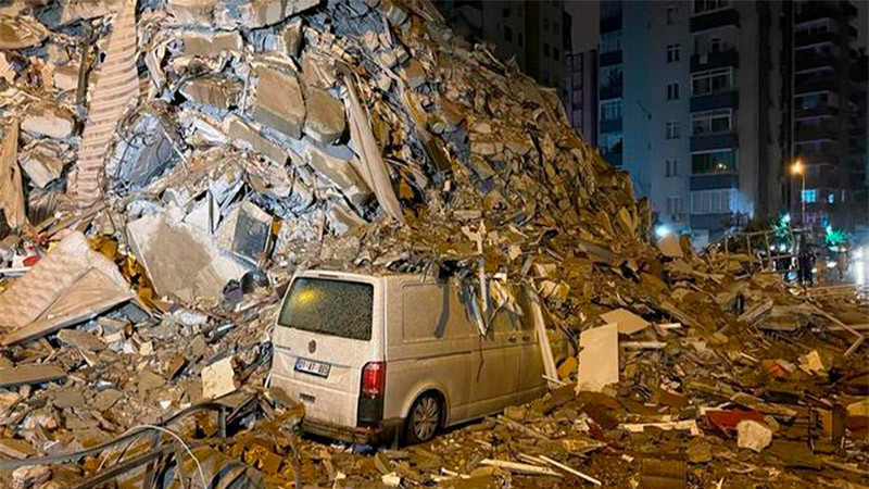 Terremoto en Turquia y Siria deja incontables daños en diversas zonas del Pais 