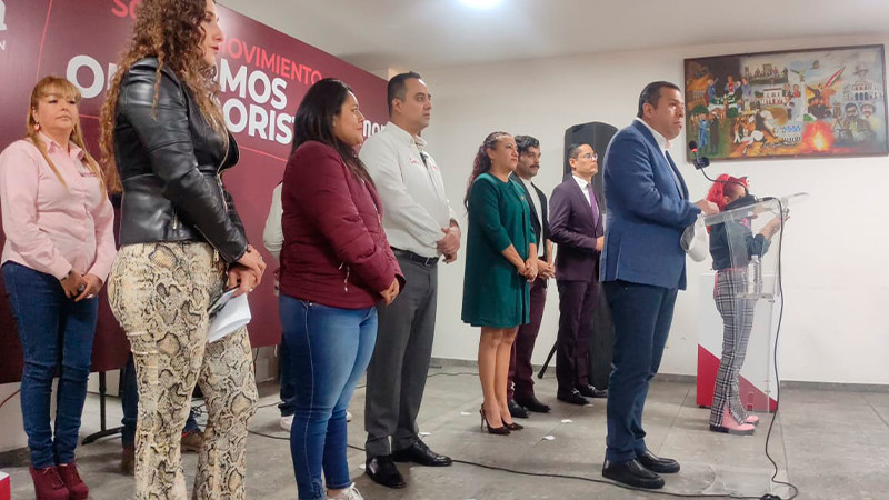 Dirigencia estatal de Morena pide destitución de González Cussi 