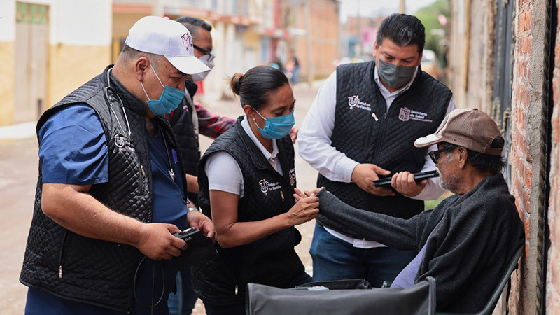Con Salud en Tu Familia Gobierno de Michoacán ya visitó 100 mil viviendas 