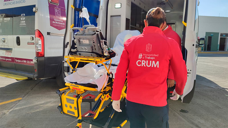 Reporta Salud Michoacán cerca de 4 mil traslados terrestres en 2023