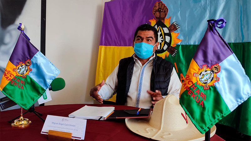 Resisten en Michoacán cuatro culturas originarias, señala Comisionado Estatal para el Desarrollo de Pueblos Indígenas 