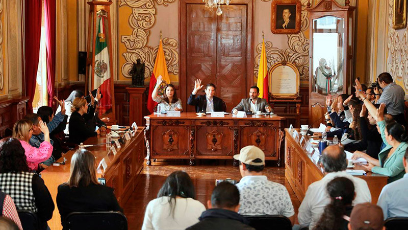 Aprueba Ayuntamiento de Morelia ampliación liquida y modificación del programa anual de inversión 2022 