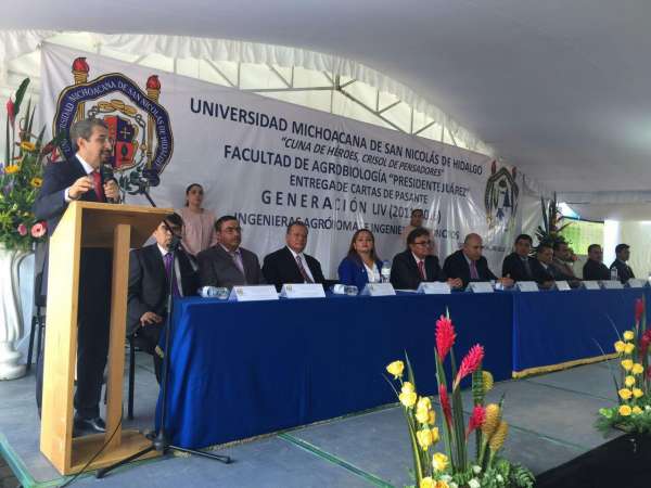 Llama rector de UMSNH a devolver prosperidad al campo mexicano para ser autosuficientes - Foto 1 