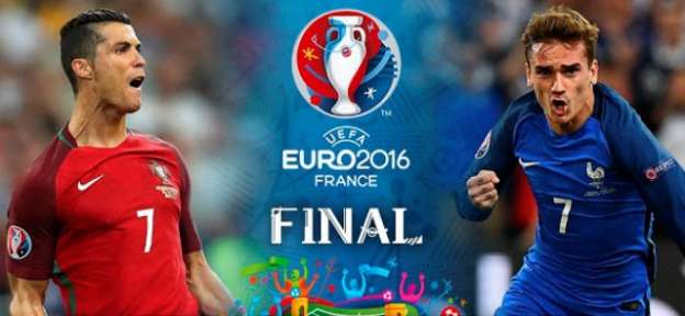 Francia y Portugal van por título de Eurocopa en final inédita 