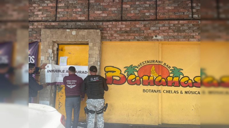 Catean bar en La Paz, Edomex, tras balacera: Aseguran droga y evidencias del delito 
