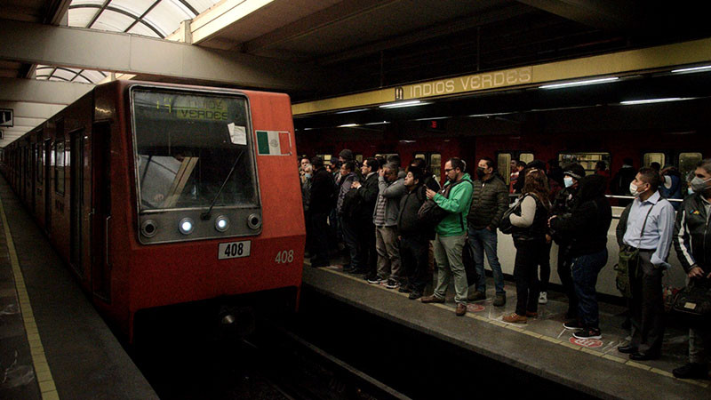 Nuevamente la línea 3 del metro de la Ciudad de México reporta retrasos 