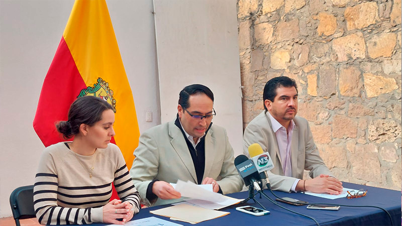 Anuncian Foro Nacional de Ciudades Patrimonio, en Morelia 