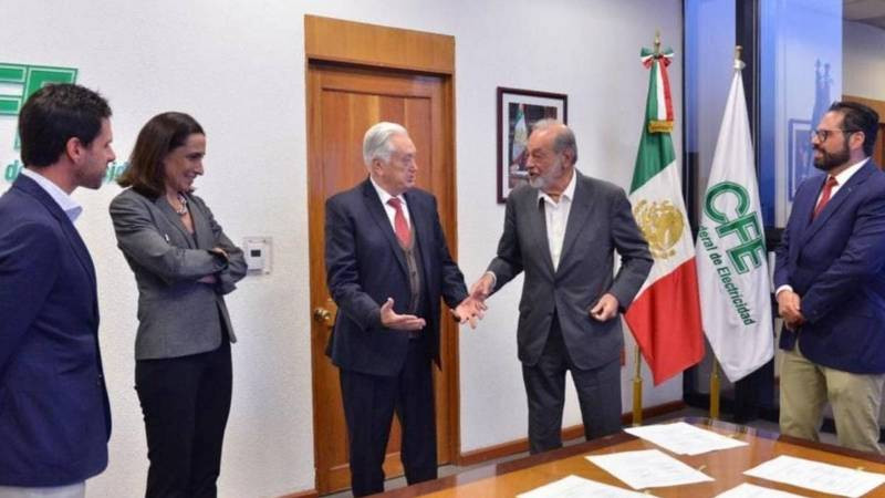 CFE y Carlos Slim unidos en estrategia; analizan invertir en 450 km de ductos de gas natural 