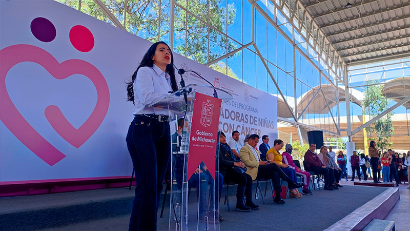 Entrega Bienestar Michoacán 750 apoyos económicos a familias cuidadoras de niñez con cáncer