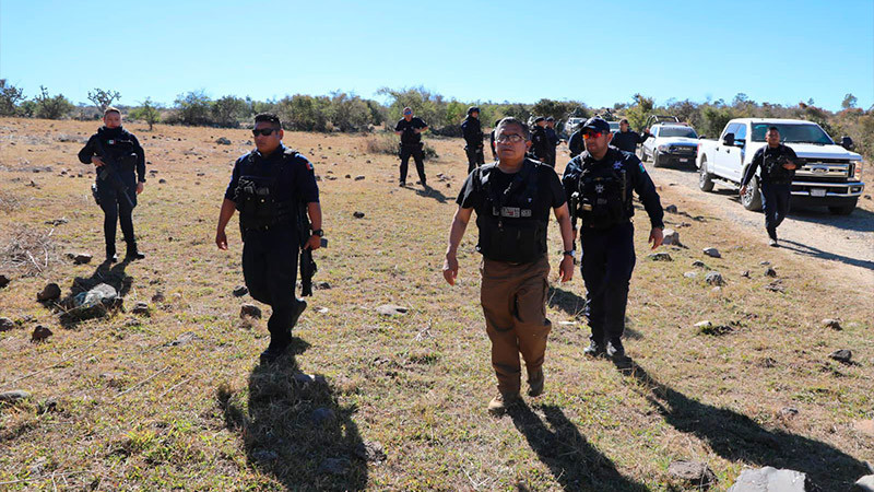 Despliegan operativos para preservar la paz en localidades de Copándaro y Tarímbaro, Michoacán  