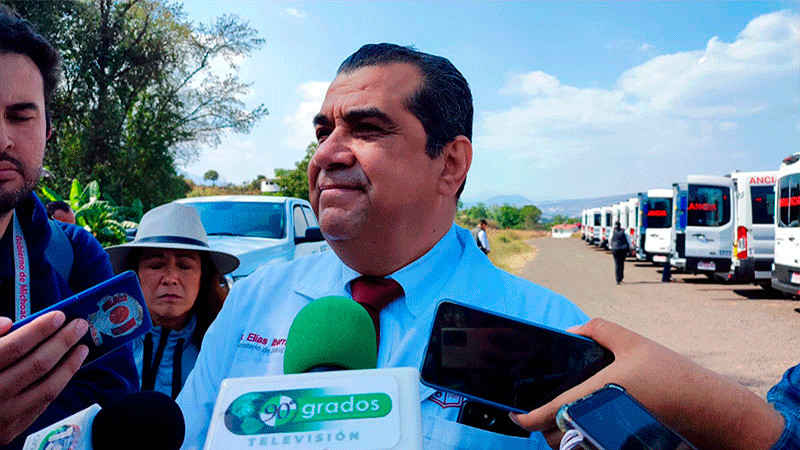 Michoacán sin víctimas por reto del Clonazepam: Elías Ibarra 
