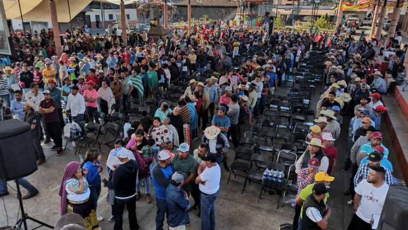 Acompaña IEM elección del consejo de gobierno  comunal de Comachuén