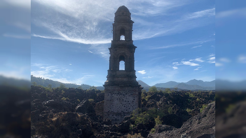 Lava y cenizas del Paricutín sepultaron a comunidades de San Salvador Combutzio y San Juan de Las Colchas 