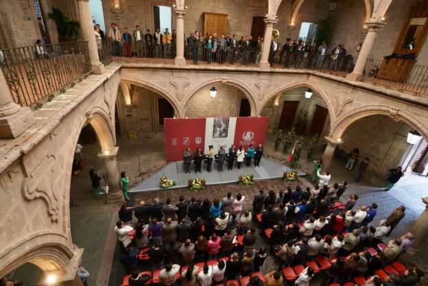 Conmemora Ayuntamiento de Morelia 194 aniversario de la Declaración de Independencia en Valladolid 