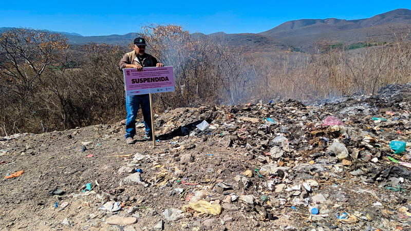 Clausura Proam basureros de Copándaro y Chucándiro 