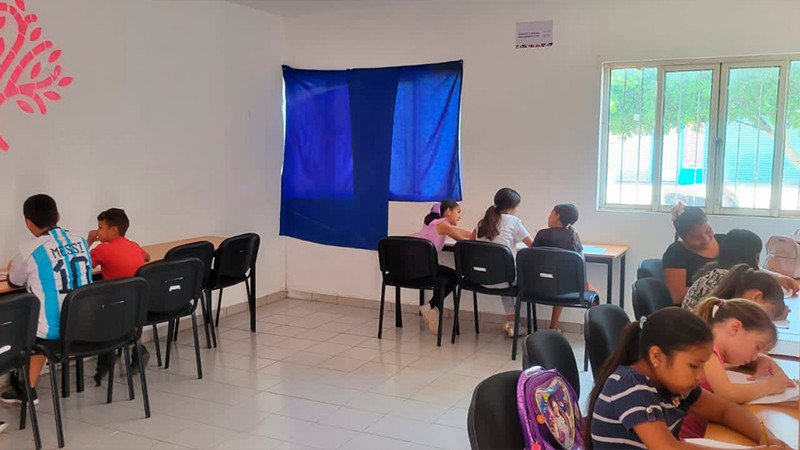 Ofrece Bienestar Michoacán en Buenavista curso de regularización de nivel básico