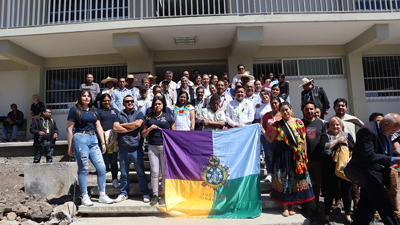 Inaugura Universidad Intercultural edificio en Zacapu 