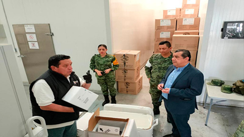 Recibe Michoacán cerca de 10 mil vacunas pediátricas contra COVID-19 
