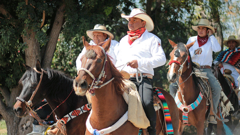 Llevan a cabo festividad de San Juanito en la comunidad de San Juan de la Vega, en Celaya 