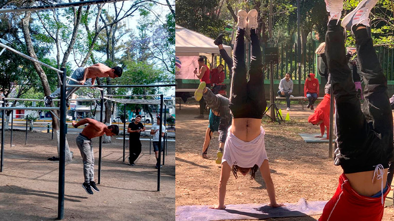 Preparan morelianos su participación en torneo internacional de calistenia 