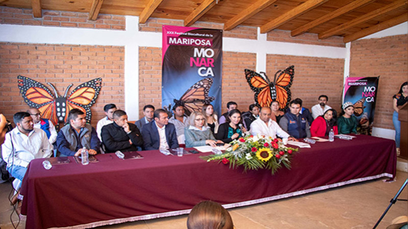 Anuncian Festival Biocultural de la Mariposa Monarca, en Senguio  