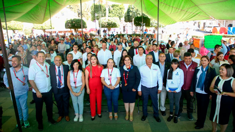 Concluye titular del DIF Nacional gira de trabajo por Michoacán 