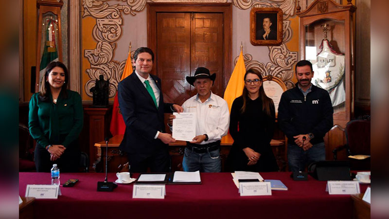 Ayuntamiento de Morelia y Ejido de Santiaguito logran acuerdo al Plan Municipal Desarrollo 
