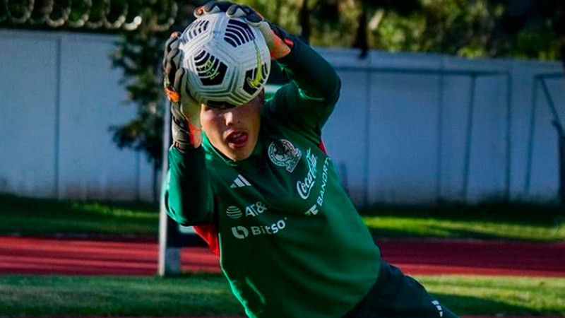 Michoacano Paolo Bedolla, designado como mejor portero del pre mundial sub-17 de la Concacaf 