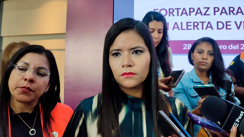 Tarímbaro y Jacona podrían ingresar a la alerta de género de CONAVIM: Carolina Rangel 