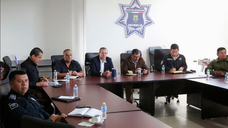 José Ortega Silva, subsecretario de Operación Policial de la SSP aseveró que la coordinación es fundamental para combatir los delitos en Morelia, Michoacán