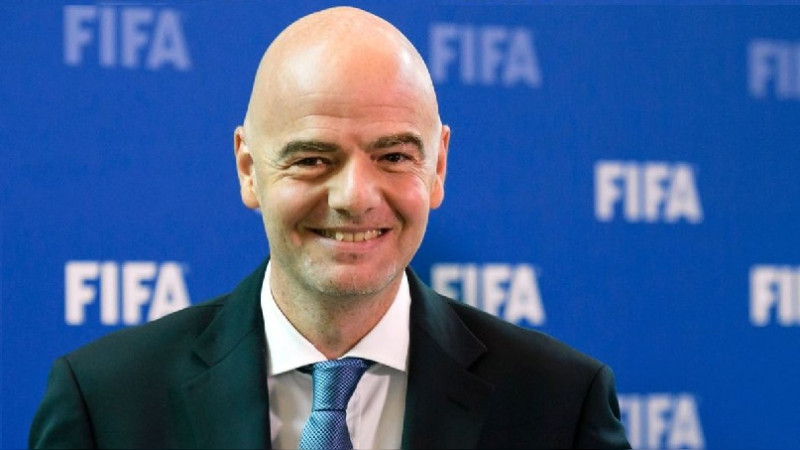 Gianni Infantino, presidente de la FIFA, inicia un proyecto en México 