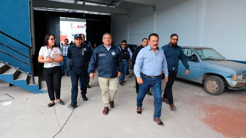 Ortega Reyes se reúne con emires arios en Maravatío, Michoacán; supervisan Cuartel Regional 