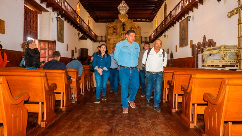 Respeto usos y costumbres para priorizar obras en comunidades de Uruapan: Nacho Campos 