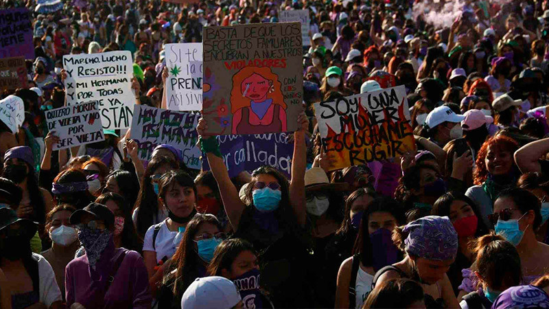Más de 8 mil mujeres asistirán a marchas del 8M en Querétaro 