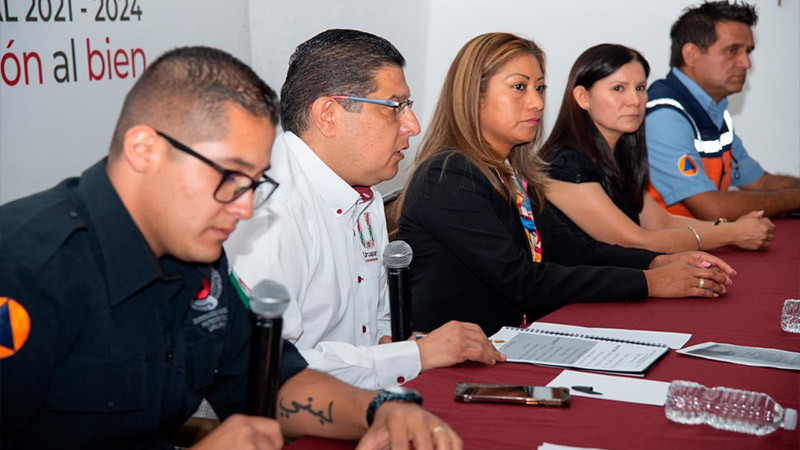 Instalan Consejo Municipal de Protección Civil de Uruapan 