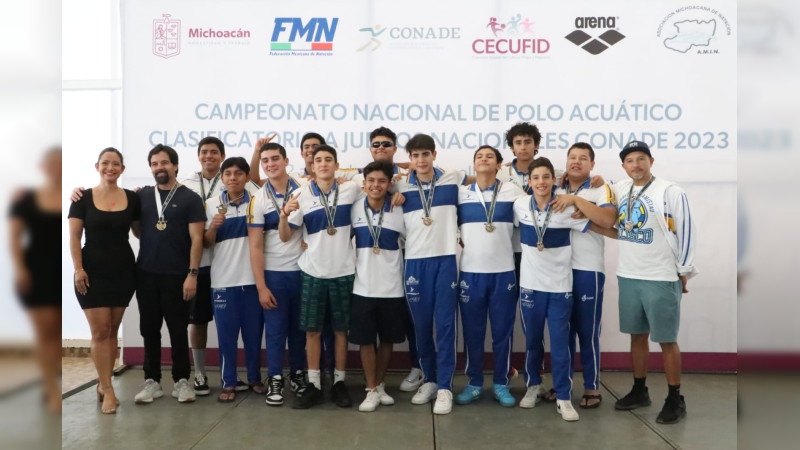 Jalisco, campeón absoluto del Clasificatorio Nacional de Polo Acuático