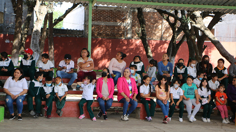 Finaliza con exito el programa Estatal Guardianaes de la Paz, en Ciudad Hidalgo, Michoacán 