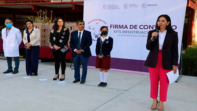 Firman convenio SEE y Seimujer por una Menstruación Digna 