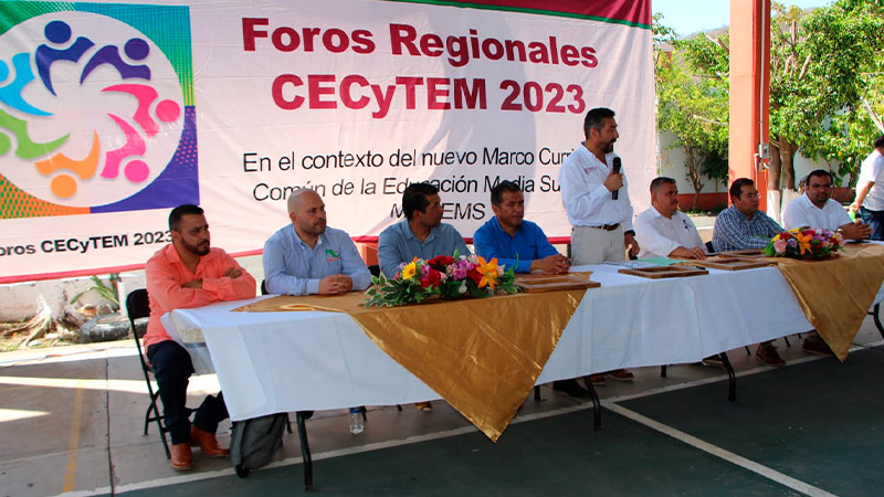 Capacita Cecytem a docentes sobre Nueva Escuela Mexicana y Marco Curricular