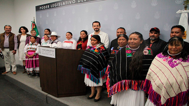 Presenta Paul Ospital en Querétaro, iniciativa para decretar el Día del Valor de ser Indígena 