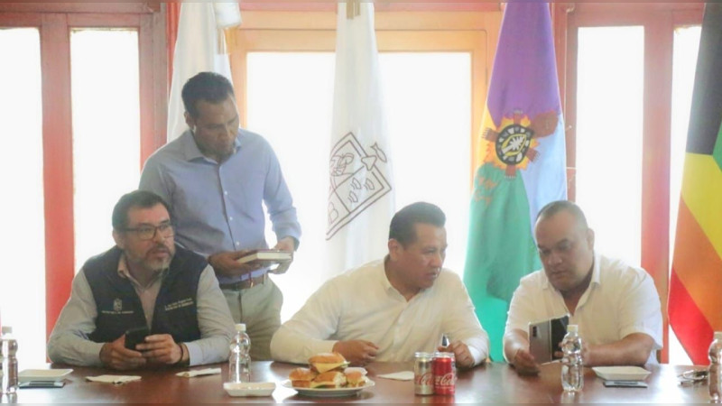 Analizan Torres Piña y Ortega Silva operaciones del Blindaje Morelia 