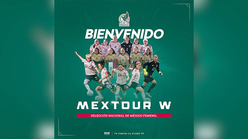 La Selección Mexicana Femenil, anuncia MexTour W, en Estados Unidos  
