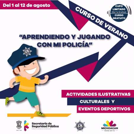 Curso de verano "Aprendiendo y Jugando con mi Policía” 