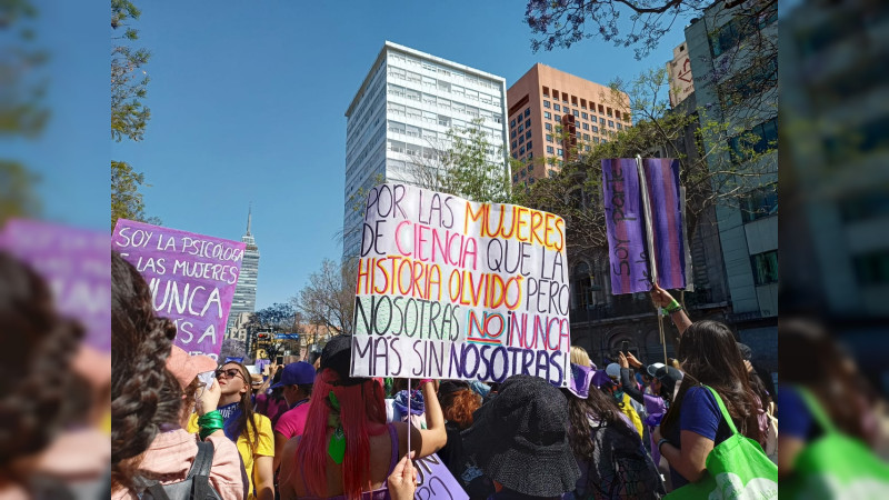 En todo México, América y el mundo, mujeres salen a exigir sus derechos