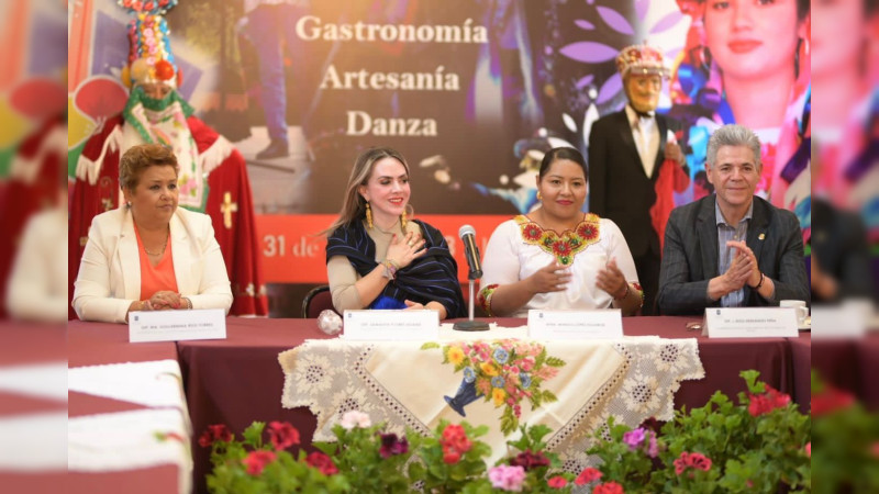 Promueve Congreso de Michoacán la Feria del Geranio en Tingambato, colorida riqueza cultural de Michoacán 