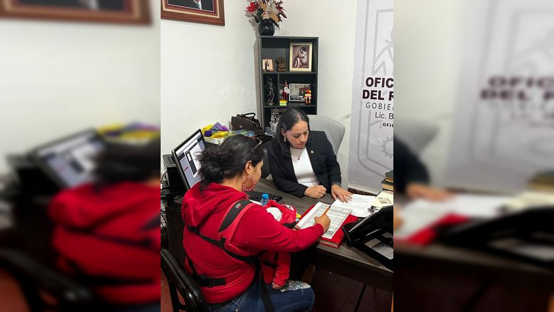 Realiza Segob registro de menor hijo de ciudadana venezolana