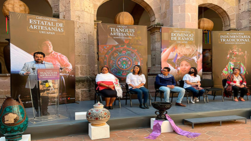 Uruapan, listo para mostrar la riqueza artesanal de Michoacán: IAM 
