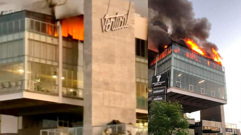 Arde exclusivo bar en Morelia, Michoacán; le habrían prendido fuego de manera intencional 