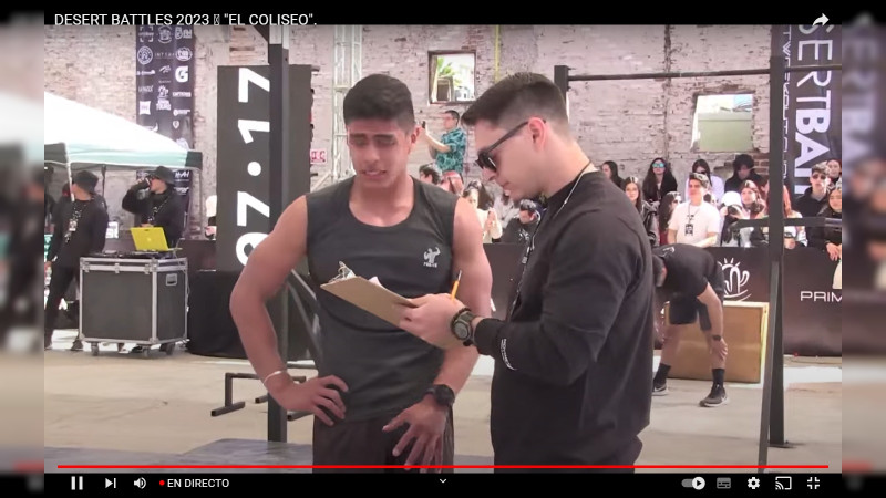 Logra Josué Gallegos segundo lugar en el Desert Battles 2023 